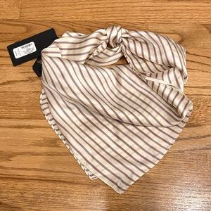 rag & bone Gail Striped Silk Scarf